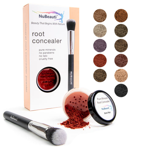 Root Concealer Touch Up Powder Brick Red