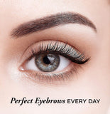 Mineral Eyebrow Powder & Angled Brush Cool Ebony