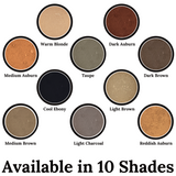 Mineral Eyebrow Powder & Angled Brush Dark Auburn
