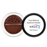 Mineral Eyebrow Powder & Angled Brush Dark Auburn