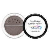 Mineral Eyebrow Powder & Angled Brush Light Charcoal