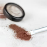 Mineral Eyebrow Powder & Angled Brush Dark Auburn