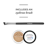 Mineral Eyebrow Powder & Angled Brush Warm Blonde